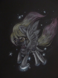 Size: 2448x3264 | Tagged: safe, artist:hanamiyo, oc, oc only, pony, crying, high res, sad, solo, stars