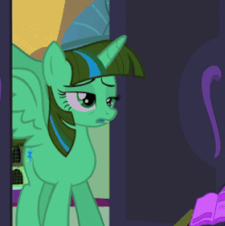 Size: 304x305 | Tagged: safe, color edit, edit, edited screencap, editor:watermelon changeling, screencap, twilight sparkle, alicorn, pony, g4, princess spike, animated, book, color cycling, colored, cropped, dancing, female, gif, lidded eyes, party hard, sleepy, solo, spread wings, twilight sparkle (alicorn), wat