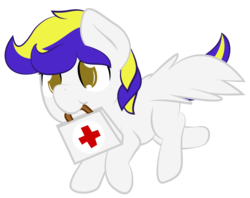 Size: 3000x2376 | Tagged: safe, artist:lavdraws, oc, oc only, oc:juby skylines, pony, high res, medic, simple background, solo, transparent background, vector