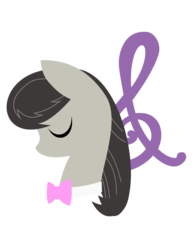 Size: 9050x11525 | Tagged: safe, artist:mythchaser1, octavia melody, earth pony, pony, g4, absurd resolution, bust, cutie mark, female, minimalist, portrait, simple background, solo, transparent background