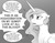 Size: 1280x989 | Tagged: safe, artist:silfoe, princess celestia, alicorn, pony, royal sketchbook, g4, celestia is not amused, dentist, dialogue, female, floppy ears, gradient background, grayscale, implied princess luna, mare, monochrome, offscreen character, on the moon for too long, open mouth, speech bubble, toothbrush, unamused, yelling