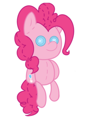 Size: 2392x3440 | Tagged: safe, artist:little903, pinkie pie, earth pony, pony, g4, button eyes, female, high res, plushie, simple background, solo, white background