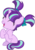 Size: 5036x7132 | Tagged: safe, artist:pink1ejack, starlight glimmer, pony, unicorn, g4, the cutie re-mark, absurd resolution, clapping, cute, eyes closed, female, filly, filly starlight glimmer, glimmerbetes, hair ribbon, happy, open mouth, pigtails, simple background, sitting, smiling, solo, transparent background, underhoof, vector, younger