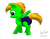 Size: 1280x1006 | Tagged: safe, artist:warpwarp1929, oc, oc only, pony, diaper, foal, solo