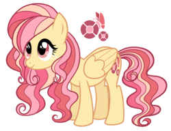 Size: 2160x1656 | Tagged: safe, artist:thecheeseburger, fluttershy, oc, oc only, oc:tremblechary, pegasus, pony, g4, alternate universe, female, mare, simple background, solo, transparent background