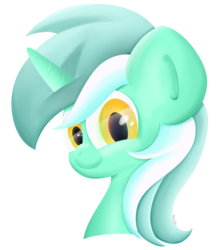 Size: 3541x4039 | Tagged: safe, artist:machstyle, lyra heartstrings, pony, g4, bust, female, high res, portrait, simple background, solo, transparent background