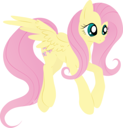 Size: 1024x1061 | Tagged: safe, artist:gracewolf, fluttershy, pony, g4, blushing, female, floating, looking at something, looking away, simple background, solo, spread wings, transparent background