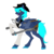 Size: 1024x1024 | Tagged: safe, artist:basykail, oc, oc only, oc:prince thunderflare, pegasus, pony, clothes, fit, hat, male, raised hoof, simple background, slender, solo, stallion, thin, transparent background, watermark, weapon