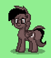 Size: 170x193 | Tagged: safe, oc, oc only, oc:lighting, pony, pony town, pixel art, solo