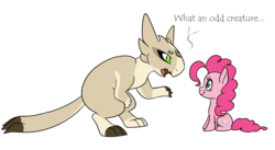 Size: 1637x900 | Tagged: safe, artist:tsand106, pinkie pie, g4, crossover, simple background, sitting, transparent background