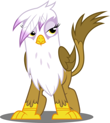 Size: 4456x5000 | Tagged: safe, artist:dashiesparkle, gilda, griffon, g4, the lost treasure of griffonstone, .svg available, absurd resolution, female, simple background, solo, transparent background, vector