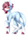 Size: 1024x1245 | Tagged: safe, artist:itsizzybel, oc, oc only, original species, shark pony, blushing, male, raised hoof, simple background, solo, stallion, transparent background