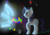 Size: 2164x1495 | Tagged: safe, artist:limedreaming, rarity, pony, g4, crystal, female, gem, magic, minecart, solo