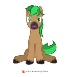 Size: 800x900 | Tagged: safe, artist:age3rcm, oc, oc only, oc:jaeger sylva, pony, animated, commission, facehoof, gif, patreon, patreon logo, show accurate, simple background, solo, unshorn fetlocks, white background