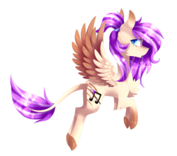 Size: 2921x2569 | Tagged: safe, artist:huirou, oc, oc only, oc:sepia gliss, pegasus, pony, female, high res, mare, simple background, solo, transparent background