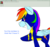 Size: 1024x954 | Tagged: safe, artist:yogfan, rainbow dash, pony, g4, ask, clothes, deviantart, female, grin, simple background, smiling, solo, transparent background, wonderbolts uniform