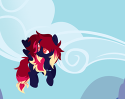 Size: 1024x809 | Tagged: safe, artist:cinna-swirl, oc, oc only, oc:aspera, pegasus, pony, base used, female, lineless, mare, solo