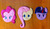 Size: 1280x753 | Tagged: safe, artist:planetplush, fluttershy, pinkie pie, twilight sparkle, g4, irl, minky, patch, photo