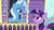 Size: 1280x720 | Tagged: safe, screencap, trixie, twilight sparkle, alicorn, pony, g4, my little pony: friendship is magic, to where and back again, trixie's wagon, twilight sparkle (alicorn)