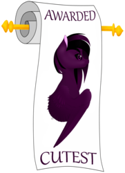 Size: 759x1051 | Tagged: safe, artist:renathesnakecharmers, oc, oc only, pegasus, pony, black sclera, bust, male, portrait, scroll, solo, stallion