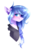 Size: 1447x2023 | Tagged: safe, artist:huirou, oc, oc only, oc:claris, earth pony, pony, bust, clothes, hoodie, portrait, simple background, solo, transparent background