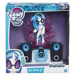 Size: 1500x1500 | Tagged: safe, dj pon-3, vinyl scratch, pony, g4, fan series, female, guardians of harmony, headphones, solo, speaker, toy