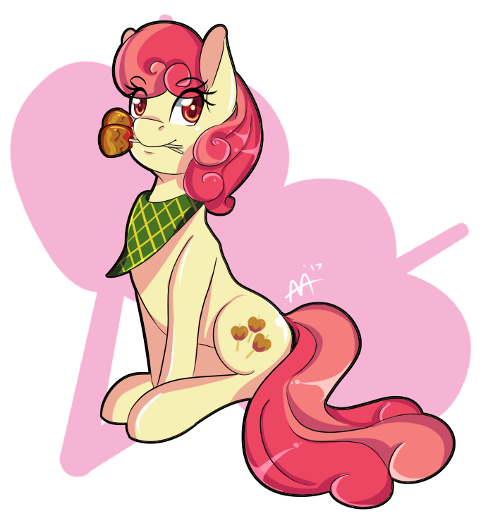 Safe Artist Shelltoon Apple Bumpkin Earth Pony Pony G