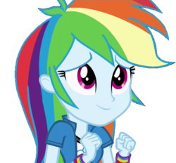 Size: 515x477 | Tagged: safe, artist:stacyhirano34, rainbow dash, equestria girls, g4, female, not a vector, simple background, solo, transparent background