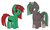 Size: 1244x735 | Tagged: safe, artist:victoreach, oc, oc only, oc:acid poison, oc:ice shiver, pegasus, pony, unicorn