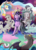 Size: 1200x1675 | Tagged: safe, artist:stepandy, applejack, discord, fluttershy, pinkie pie, princess celestia, rainbow dash, rarity, twilight sparkle, classical unicorn, draconequus, earth pony, pegasus, pony, unicorn, comic:mark of chaos, g4, the return of harmony, big crown thingy, cloud, cloven hooves, cotton candy, cotton candy cloud, cowboy hat, crying, discorded, discorded twilight, eyes closed, eyeshadow, fangs, female, flutterbitch, food, greedity, hat, horn, jewelry, leonine tail, liarjack, makeup, male, mane six, mare, meanie pie, open mouth, rainbow ditch, regalia, sad, sadlestia, smiling, stetson, unicorn twilight, unshorn fetlocks