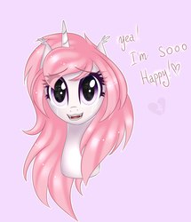 Size: 1501x1744 | Tagged: safe, artist:queenofsilvers, oc, oc only, oc:candy sweet, bat pony, pony, my little brony risovach, bust, crying, fangs, solo