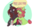 Size: 4216x3454 | Tagged: safe, artist:purple-blep, tree hugger, oc, oc:invictia sadie, changeling, earth pony, pony, g4, changeling oc, cute, drawfag, drawthread, free love, high res, hippie, hug, purple-blep, red changeling