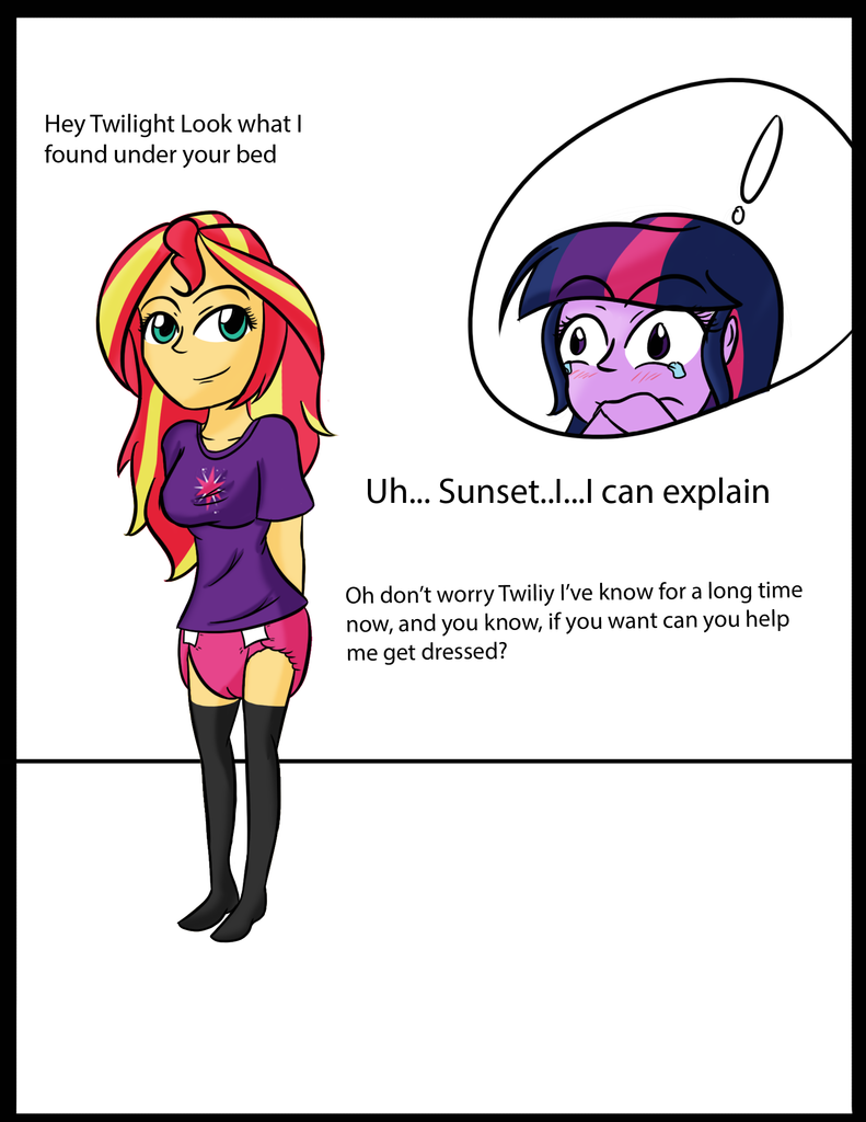 1339656 Questionable Artist diaperednight Sunset Shimmer Twilight 1339656-questionable-artist-diaperednight-sunset-shimmer-twilight