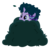 Size: 3000x3000 | Tagged: safe, artist:sol-r, starlight glimmer, pony, g4, my little pony: friendship is magic, to where and back again, bush, female, hiding, high res, simple background, sneaky, solo, soon, transparent background, vector