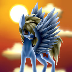 Size: 1024x1024 | Tagged: safe, artist:scalestroke315, oc, oc only, pegasus, pony, solo