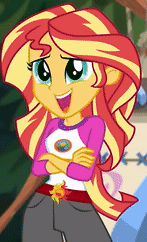 Size: 147x242 | Tagged: safe, screencap, sunset shimmer, equestria girls, g4, my little pony equestria girls: legend of everfree, animated, cropped, cute, female, gif, perfect loop, shimmerbetes, solo