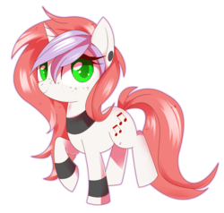 Size: 3900x3716 | Tagged: safe, artist:sorasku, oc, oc only, oc:ruby notes, pony, unicorn, female, high res, mare, raised hoof, simple background, solo, transparent background