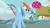 Size: 852x480 | Tagged: safe, screencap, rainbow dash, pegasus, pony, dragonshy, g4, my little pony: friendship is magic, season 1, ball, female, great moments in animation, mare, solo