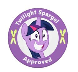Size: 708x656 | Tagged: safe, artist:mimicproductions, twilight sparkle, alicorn, pony, g4, asparagus, faic, female, grin, seal of approval, simple background, smiling, solo, transparent background, twilight spargel, twilight sparkle (alicorn), word play