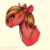 Size: 600x600 | Tagged: safe, artist:petrinox, big macintosh, earth pony, pony, g4, bust, male, portrait, simple background, solo, stallion