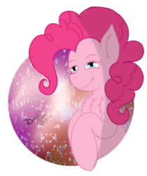 Size: 1024x1226 | Tagged: safe, artist:sconedream, pinkie pie, earth pony, pony, g4, bust, chest fluff, female, portrait, solo