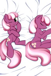 Size: 3200x4800 | Tagged: safe, artist:theparagon, edit, cheerilee, earth pony, pony, g4, body pillow, body pillow design, cheeribetes, cute, female, high res, mare, on back, on side, solo