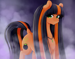 Size: 1280x1005 | Tagged: safe, artist:fluffymaiden, oc, oc only, oc:pumpkin spice, earth pony, pony, dock, female, mare, solo