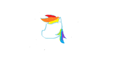 Size: 1018x520 | Tagged: safe, artist:sumi-mlp25, rainbow dash, pony, g4, 1000 hours in ms paint, digital art, female, ms paint, simple background, solo, white background