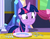 Size: 558x431 | Tagged: safe, screencap, twilight sparkle, alicorn, pony, g4, no second prances, cropped, cutlery, faic, female, mare, plate, proper silverware placement, solo, table, twilight sparkle (alicorn), twilight's castle