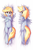 Size: 800x1200 | Tagged: safe, artist:hoodie, derpy hooves, pegasus, pony, semi-anthro, g4, blonde, blonde hair, blonde mane, blonde tail, blushing, body pillow, body pillow design, both cutie marks, bubble butt, butt, chest fluff, cute, derpabetes, ear fluff, female, fluffy hair, fluffy mane, fluffy tail, gray coat, gray fur, gray wings, grey wings, looking at you, mare, on back, plot, prone, small wings, smiling, solo, spread wings, tail, tail wrap, underhoof, wings, yellow eyes, yellow hair, yellow mane, yellow tail