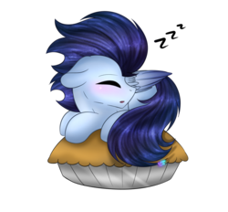 Size: 1024x951 | Tagged: safe, artist:northlights8, soarin', pony, g4, cute, food, male, pie, simple background, sleeping, solo, that pony sure does love pies, transparent background, zzz