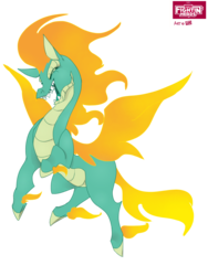 Size: 3000x4000 | Tagged: safe, artist:glitchkanin, tianhuo (tfh), longma, them's fightin' herds, community related, female, high res, open mouth, simple background, solo, transparent background
