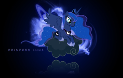 Size: 1900x1200 | Tagged: safe, artist:vexx3, princess luna, pony, g4, female, solo, wallpaper