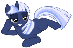 Size: 6000x4000 | Tagged: safe, artist:steampunk-brony, oc, oc only, oc:silverlay, original species, umbra pony, absurd resolution, bedroom eyes, simple background, solo, sultry pose, transparent background, vector